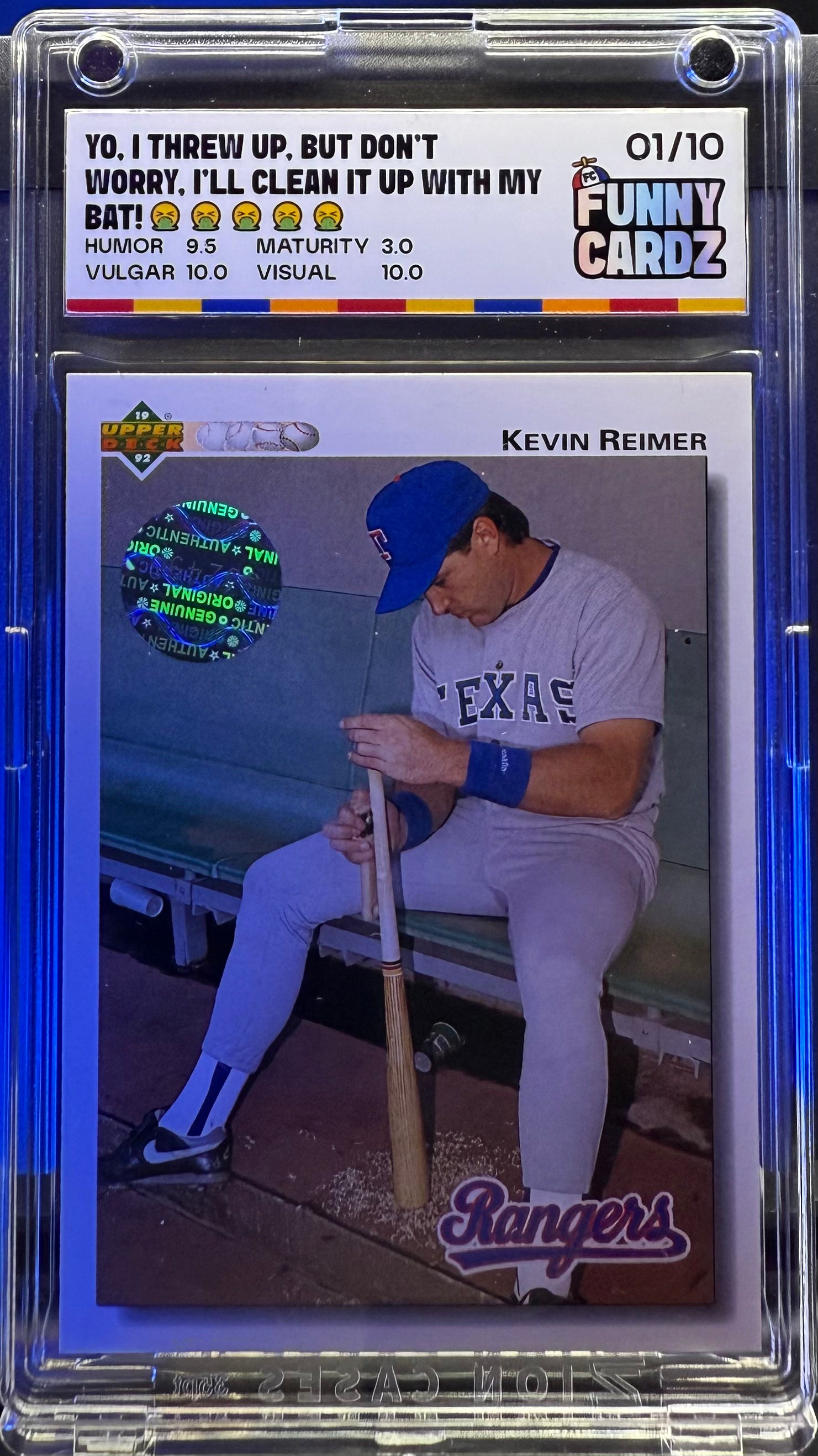 Kevin Reimer- Base Cardz - #'ed to 10