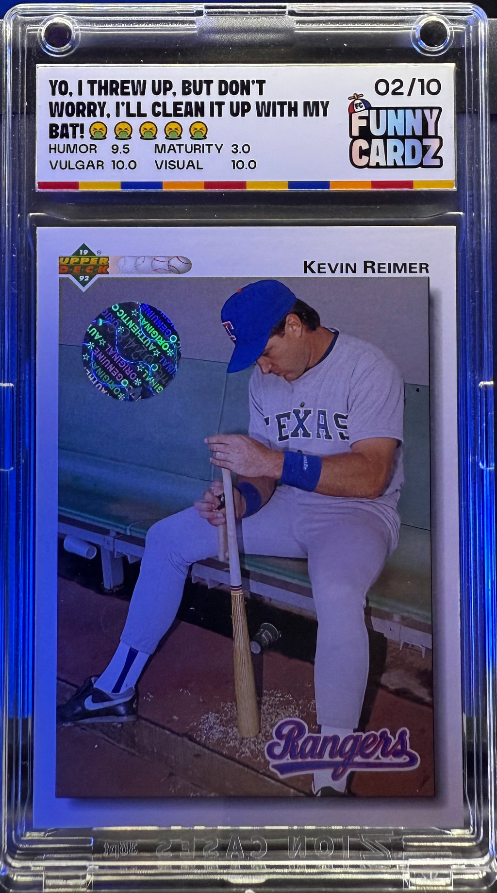 Kevin Reimer- Base Cardz - #'ed to 10