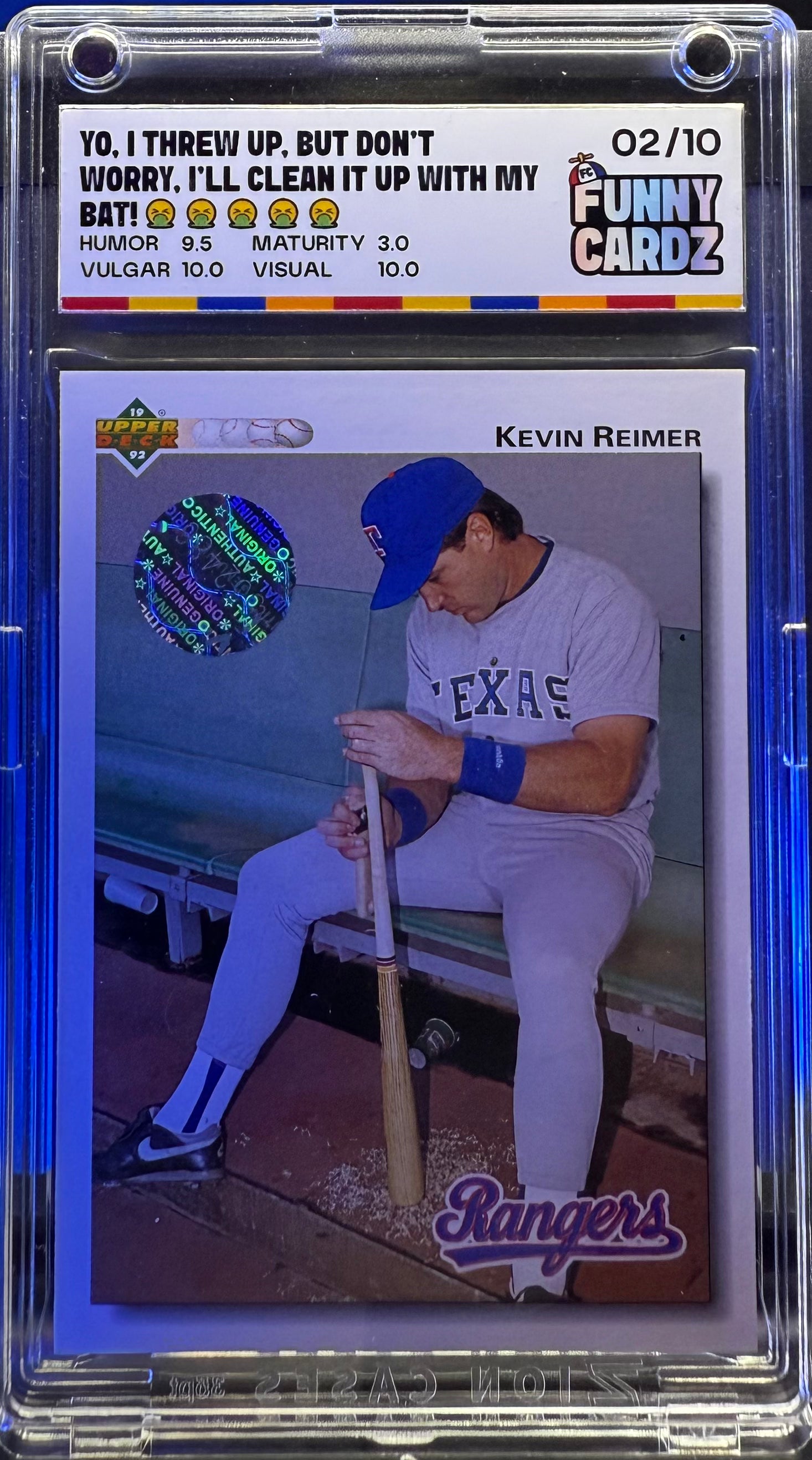 Kevin Reimer- Base Cardz - #'ed to 10