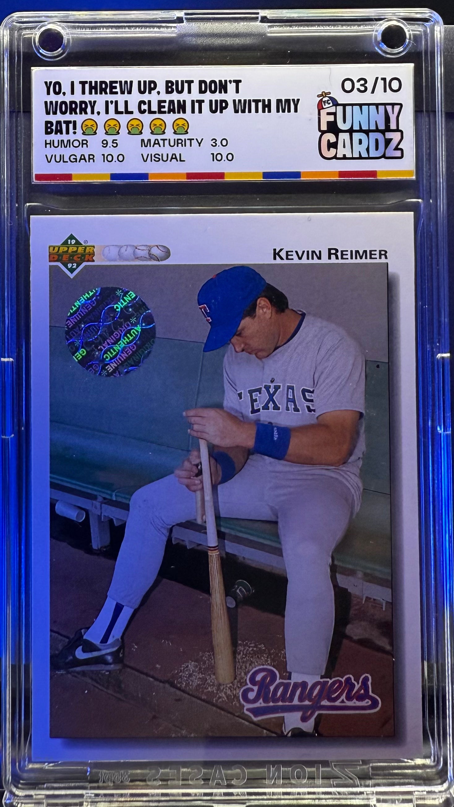 Kevin Reimer- Base Cardz - #'ed to 10