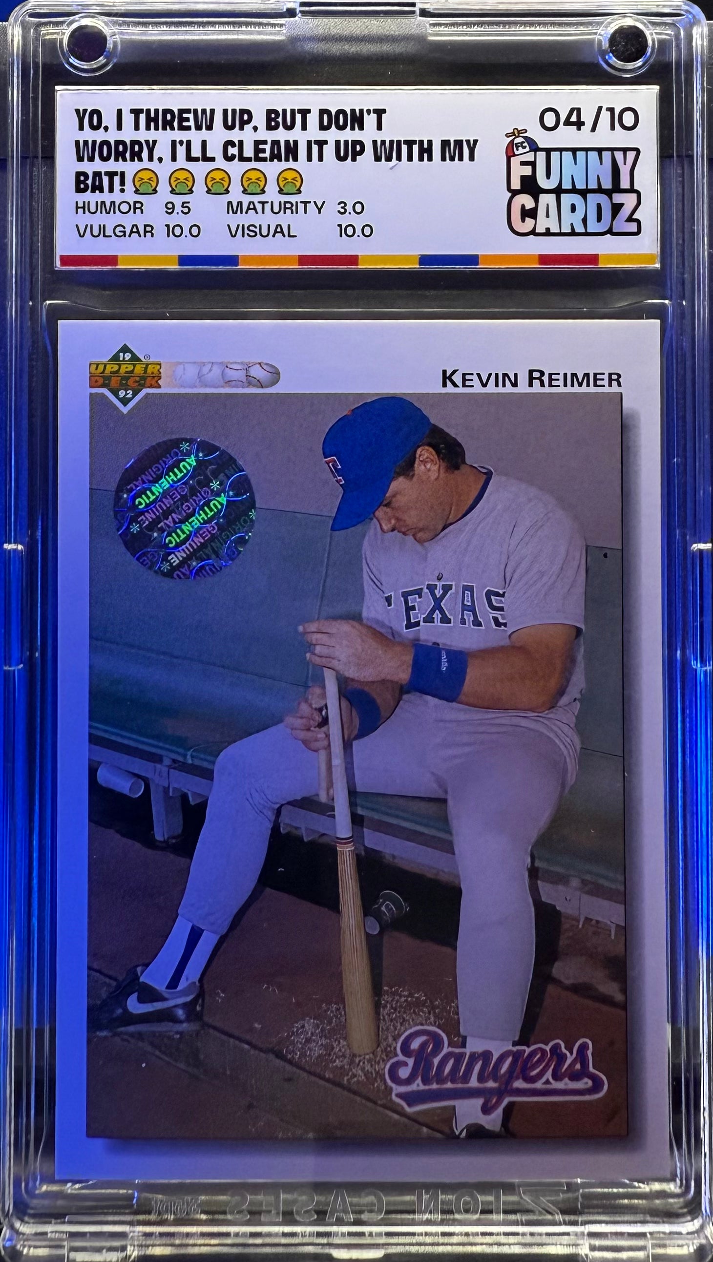 Kevin Reimer- Base Cardz - #'ed to 10