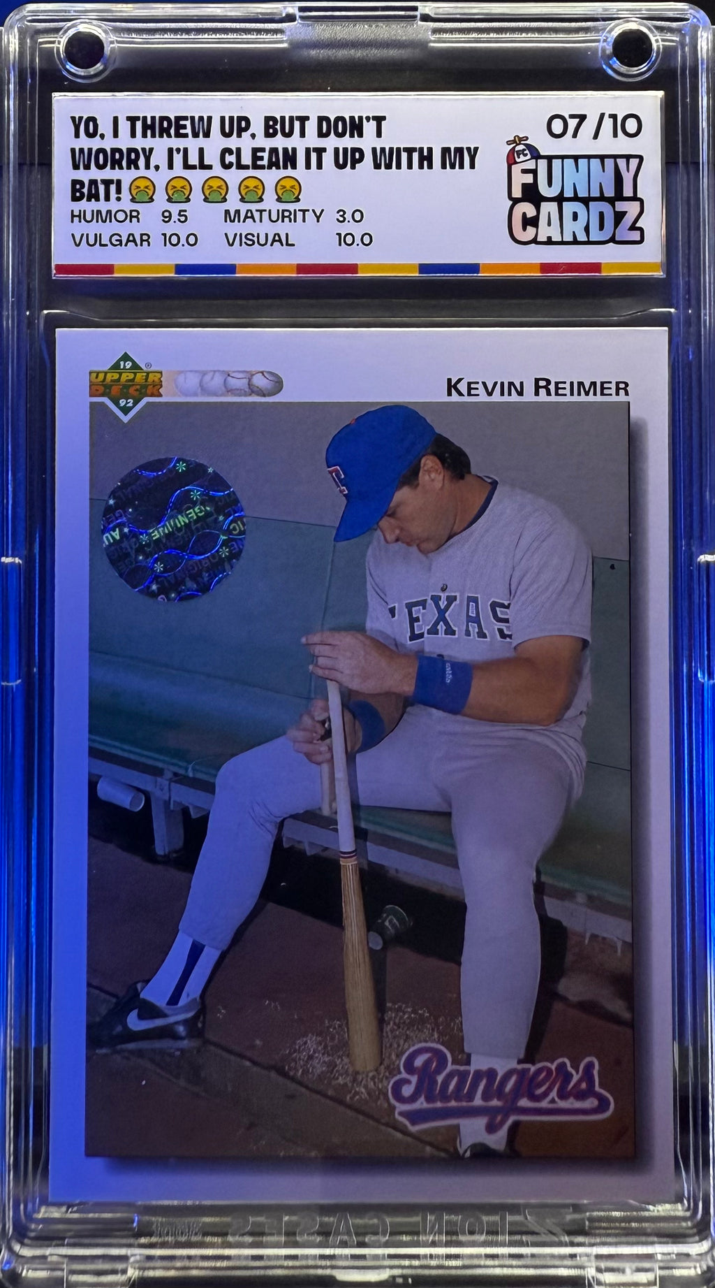 Kevin Reimer- Base Cardz - #'ed to 10
