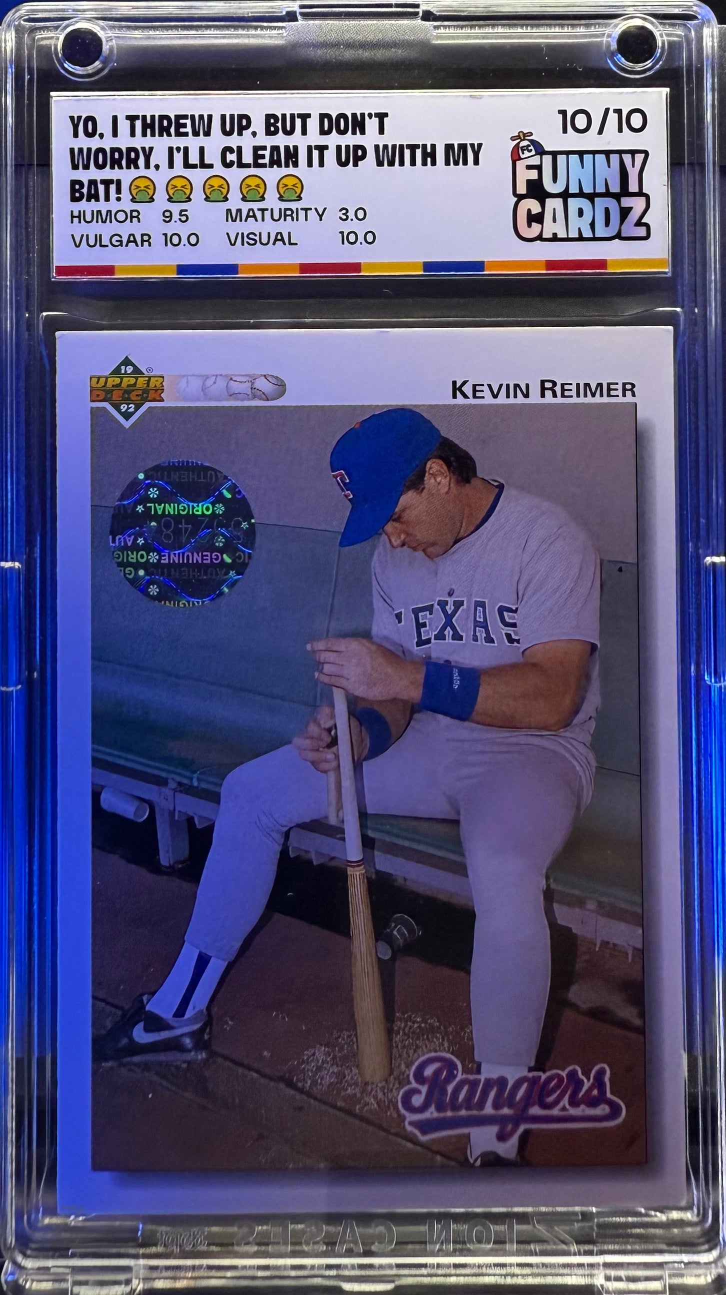Kevin Reimer- Base Cardz - #'ed to 10