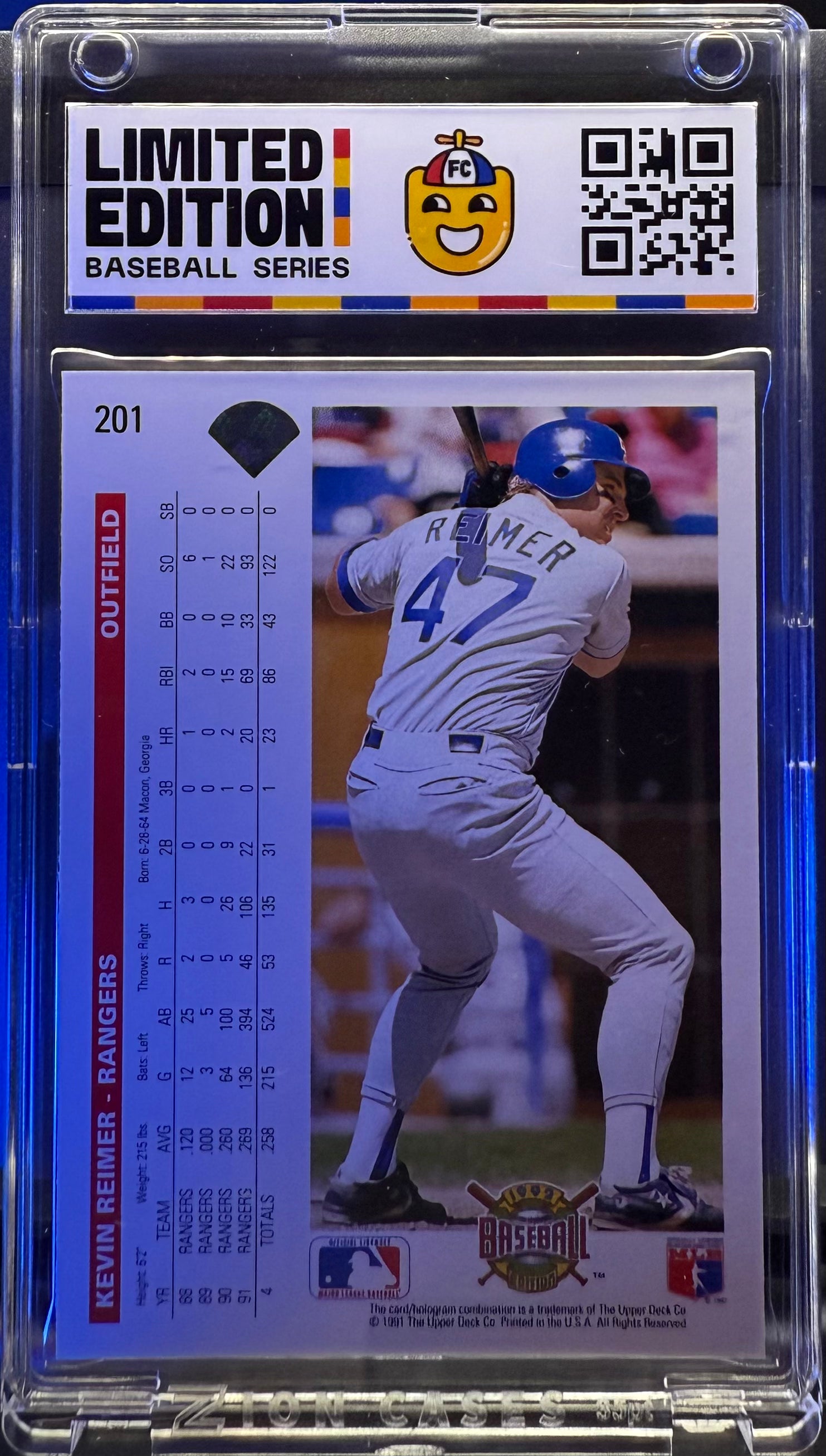 Kevin Reimer- Base Cardz - #'ed to 10