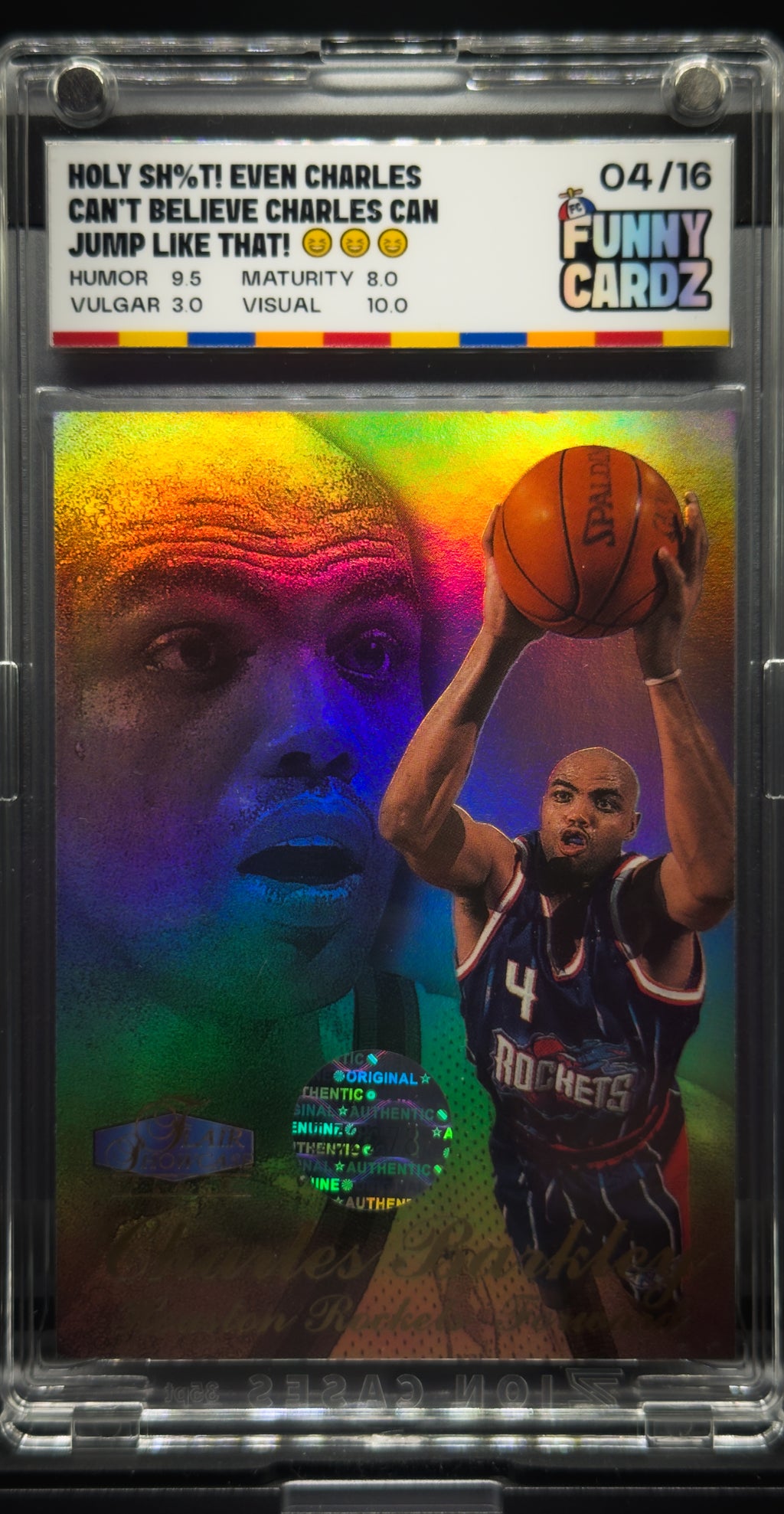 Charles Barkley- Base Cardz - #'ed to 16