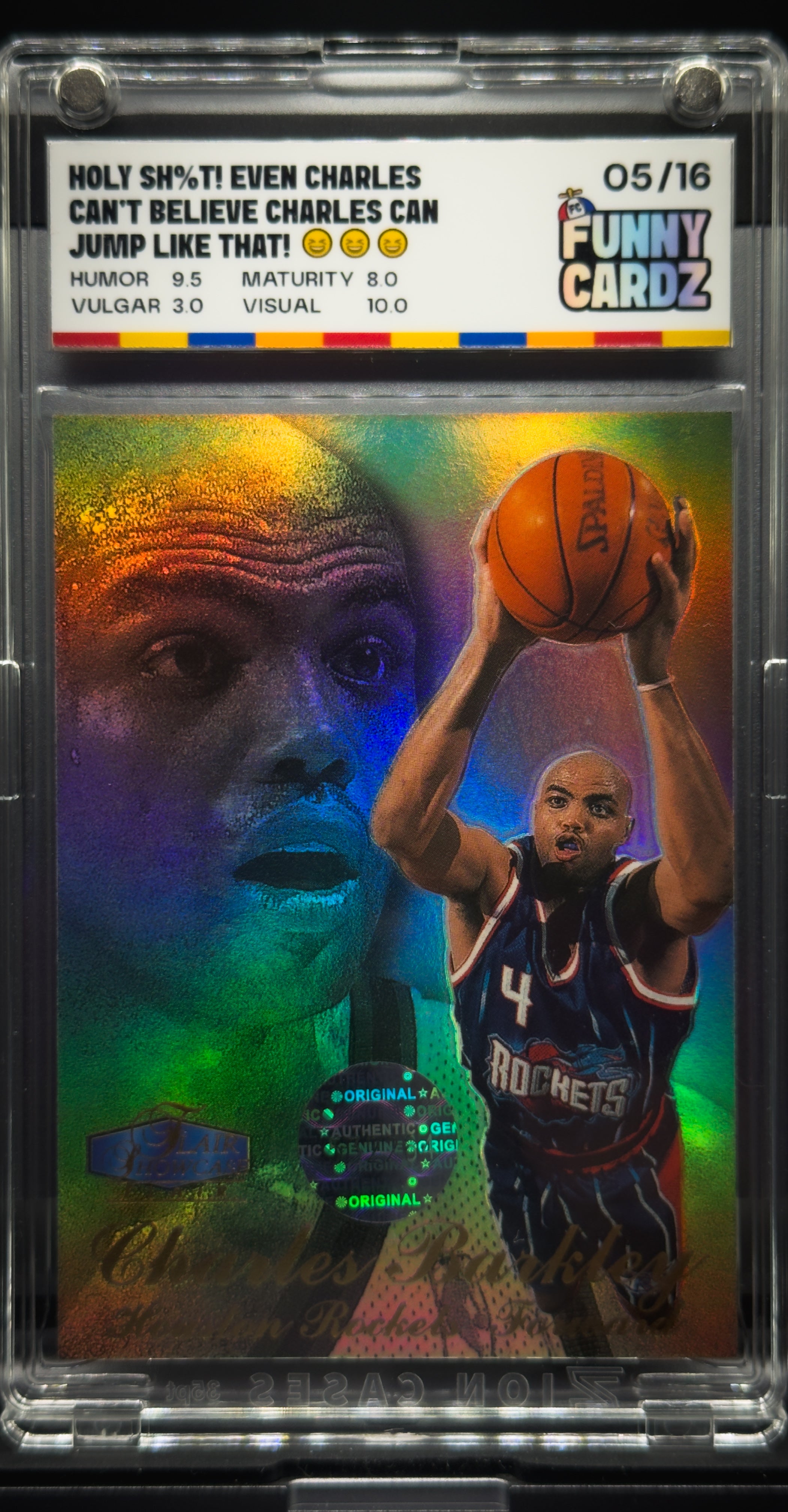 Charles Barkley- Base Cardz - #'ed to 16