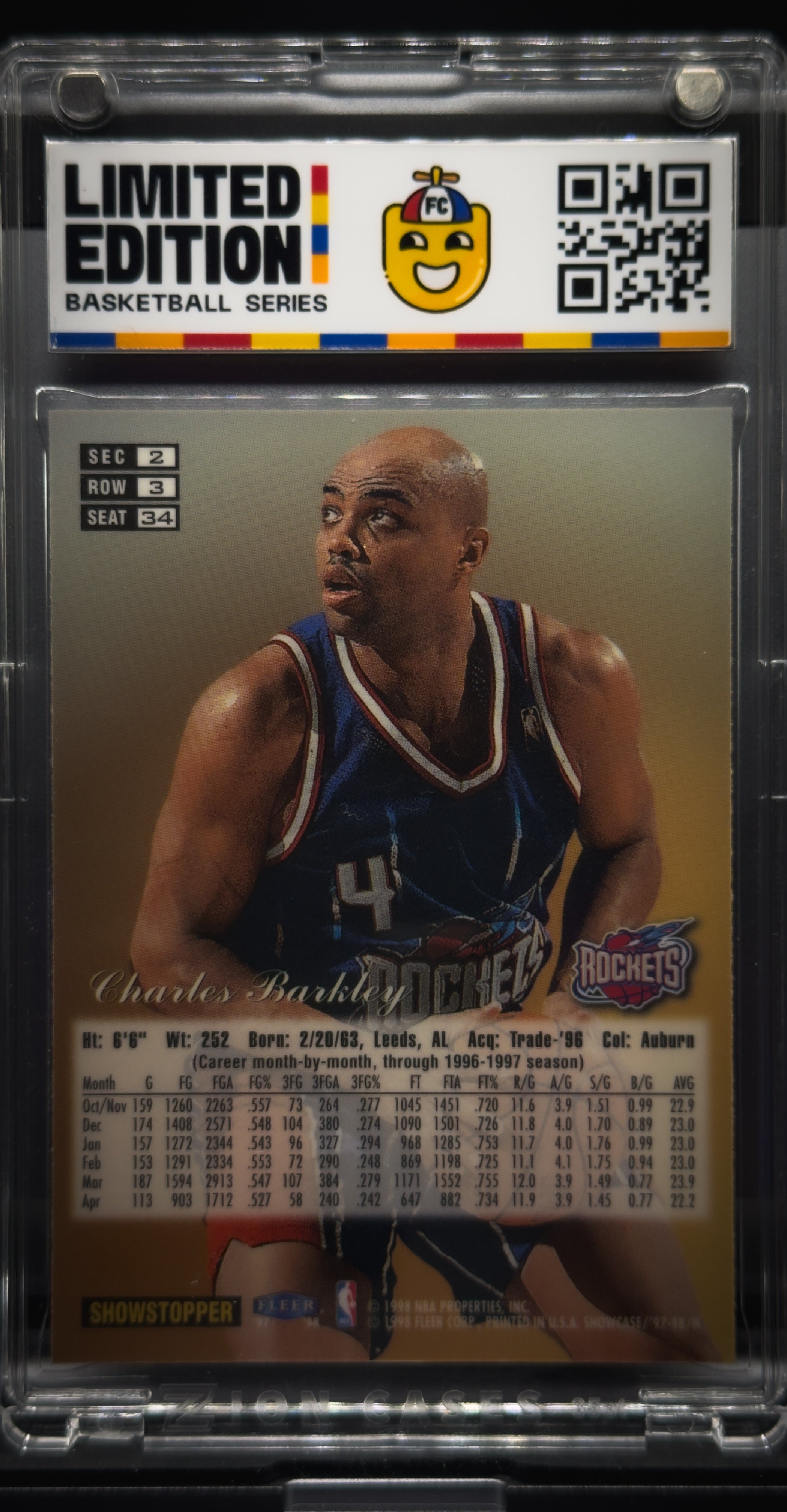 Charles Barkley- Base Cardz - #'ed to 16