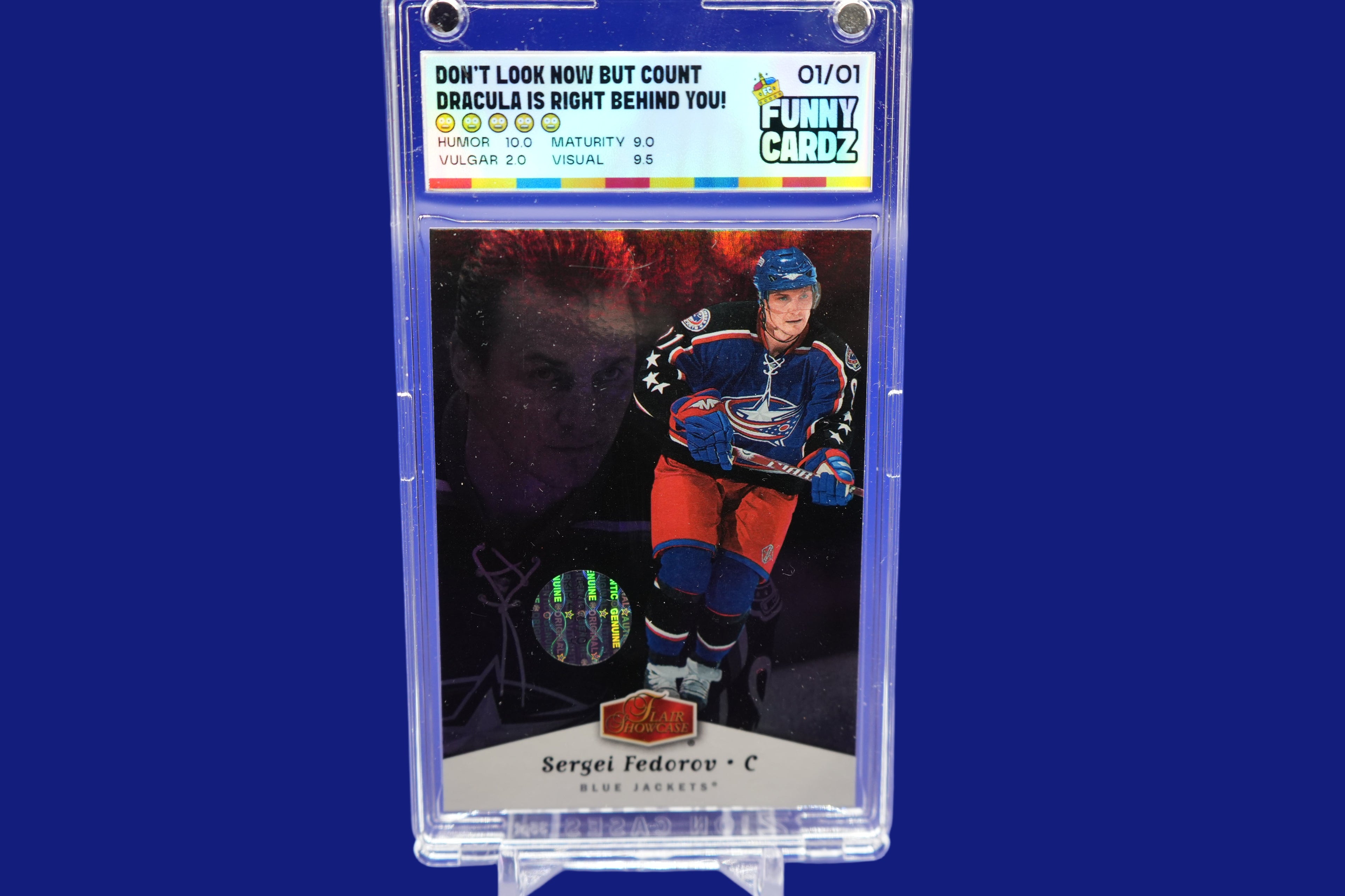 Sergei Fedorov - Artist Proof 1 of 1 - Autographed By Artist