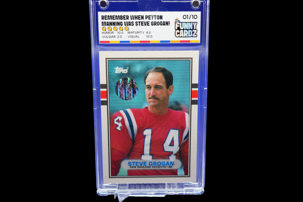 Steve Grogan - Base Cardz - #'ed to 10