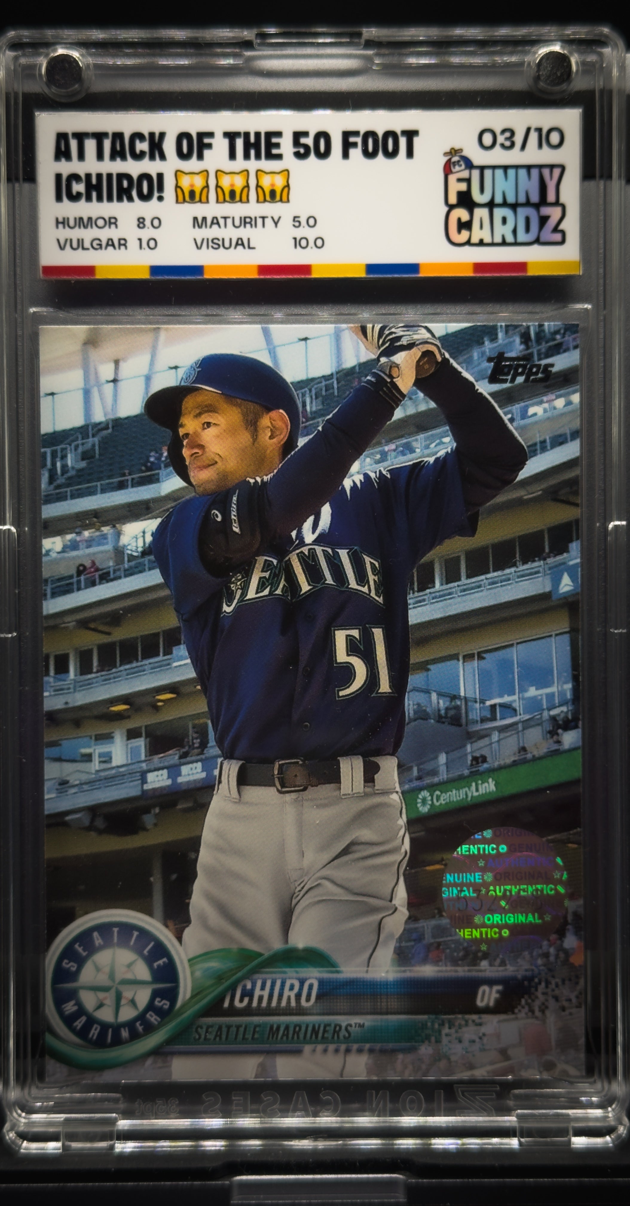 Ichiro Suzuki- Base Cardz - #'ed to 10