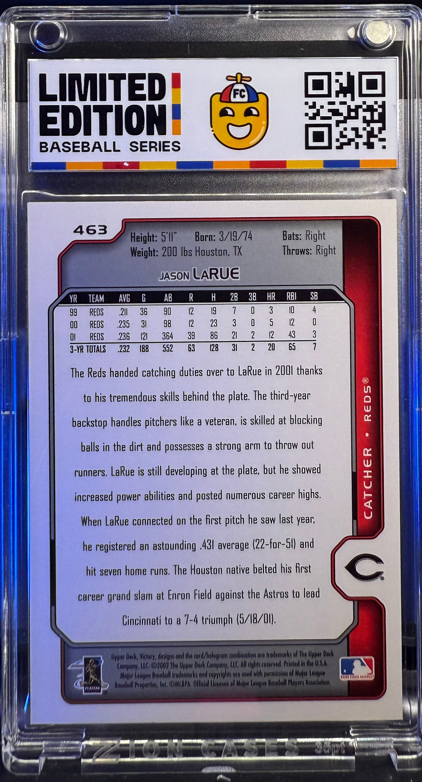 Jason LaRue - Base Cardz - #'ed to 9