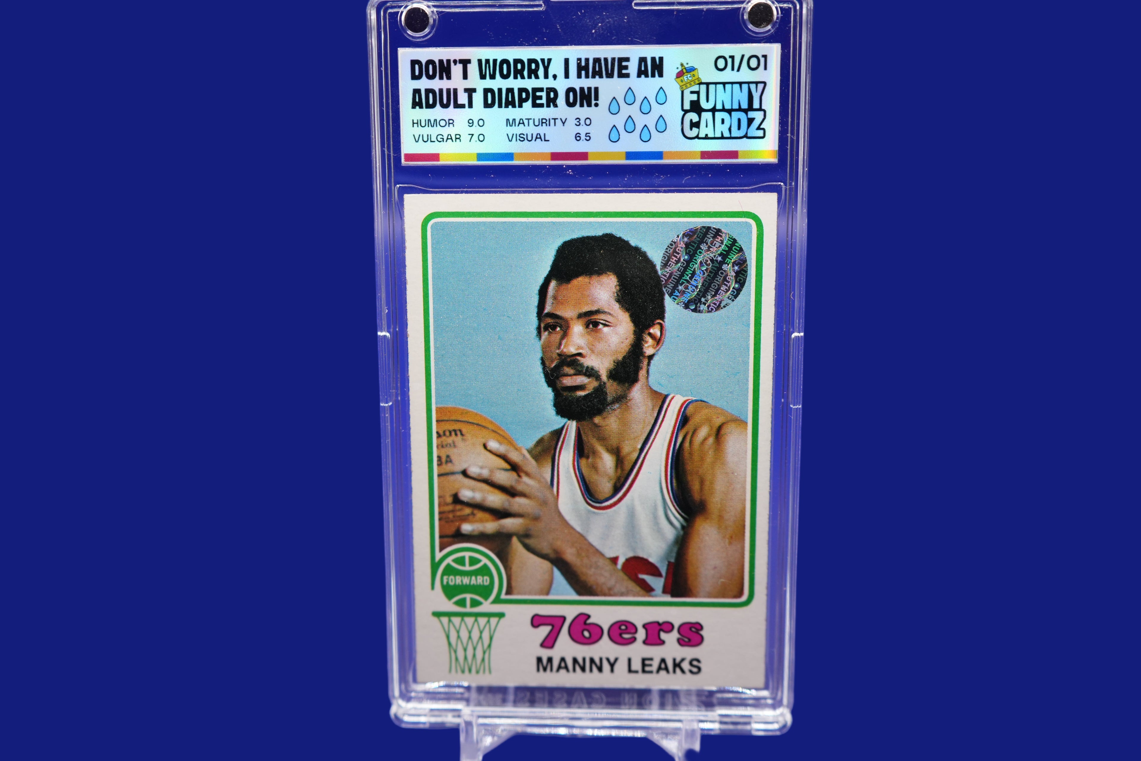 Manny Leaks - Artist Proof 1 of 1 - Autographed By Artist